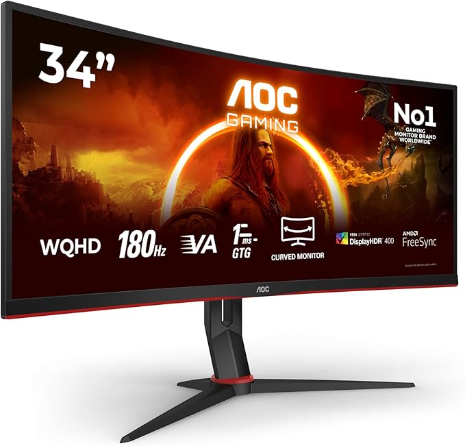 AOC Gaming CU34G2XP (Sold-out Drop)