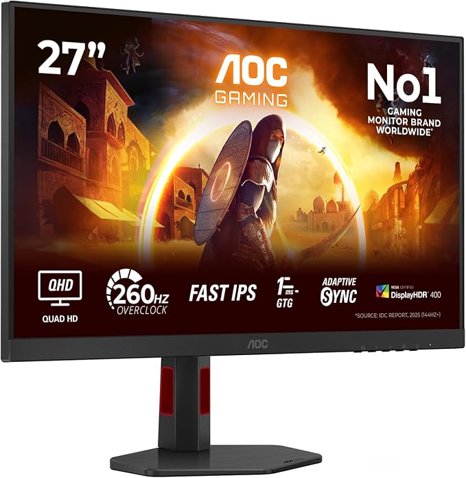 AOC Q27G4ZR 27 Inch WQHD Gaming Monitor (Coming Soon)