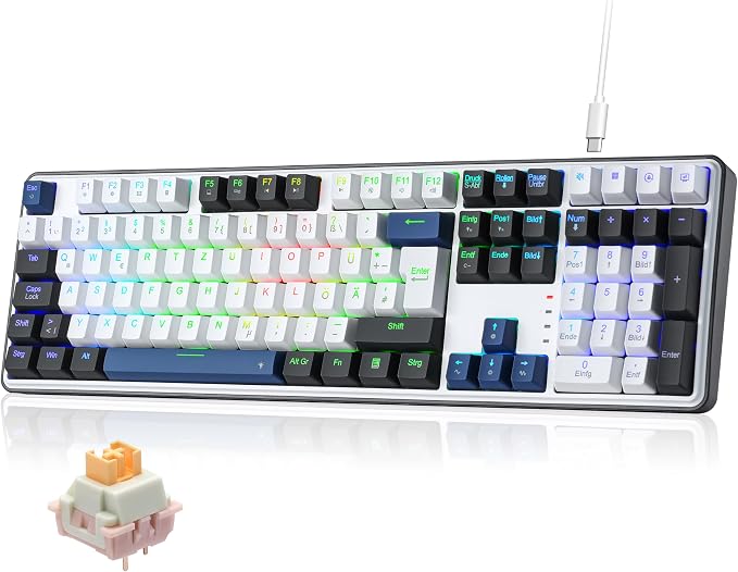 Redragon K689 QWERTZ Wired (Preorder Partial Payment)